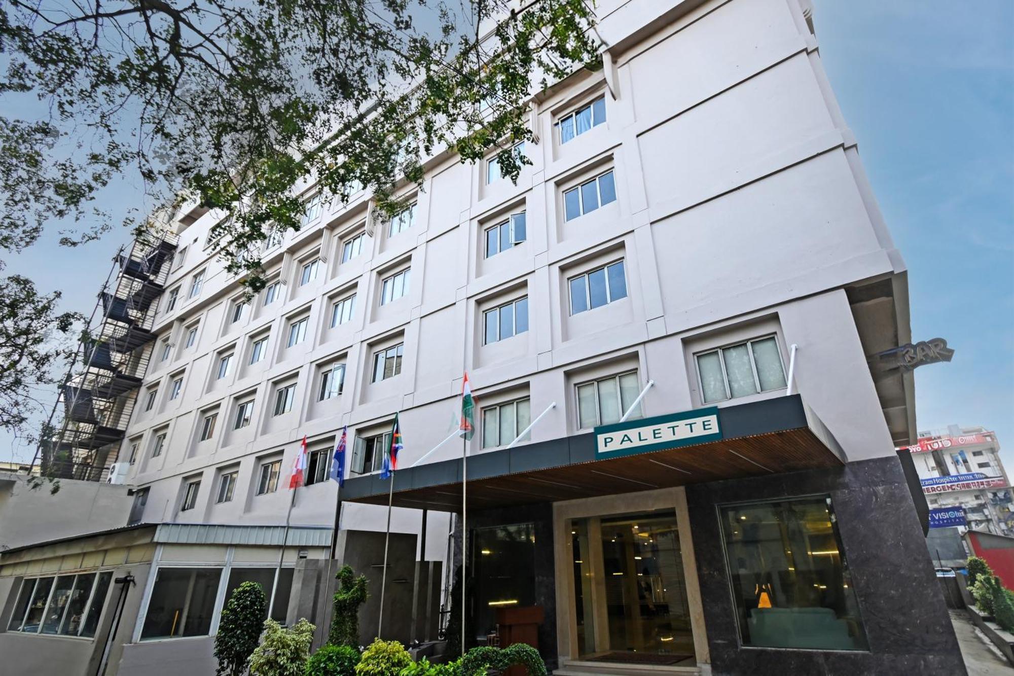 Hotel Palette Madhapur Hajdarabad Zewnętrze zdjęcie